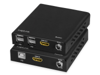Vorschau: LogiLink HDMI-Extender -Set over IP HD0027, 4x USB-A, 50 m, 1080p/60 Hz