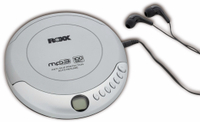 Vorschau: ROXX Portabler CD-Player PCD 501, silber
