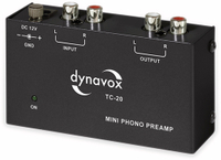 Vorschau: DYNAVOX Phono-Vorverstärker TC-20, schwarz