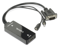 Vorschau: LogiLink HDMI zu VGA/Audio-Konverter CV0058