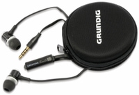 Vorschau: GRUNDIG In-Ear Headset mit Flachkabel 86351, schwarz