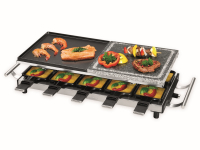 Vorschau: PROFI COOK Raclette-Grill PC-RG 1144 inox, 2-in1, 1700 W, 10 Personen