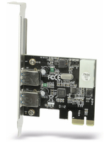 Vorschau: RED4POWER USB 3.0 PCIe-Karte R4-E001, 2-port