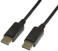 Vorschau: LogiLink DisplayPort-Kabel CV0070, Stecker/Stecker, 1 m