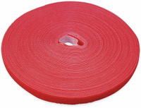 Vorschau: Label The Cable Klett-Rolle Roll Strap, 25 m, 16 mm, rot