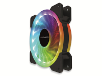Vorschau: LC POWER RGB-Gehäuselüfter LC-CF-120-PRO-RGB, 120 mm, 3 pin, RGB
