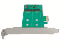 Vorschau: ICY BOX PCI-Adapterkarte IB-PCI210, 2x M.2 SATA