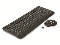 Vorschau: Kabelloses Tastatur/Maus-Set RED4POWER R4-T010B