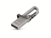 Vorschau: HAMA USB-Speicherstick Hook-Style 123922, 64 GB, grau