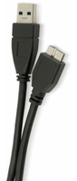 Vorschau: USB3.0 Stromversorgungskabel, 0,5 m, schwarz
