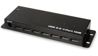Vorschau: LOGILINK USB2.0 Industrie-Hub UA0318, 7-port, 7x USB-A