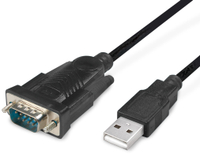 Vorschau: LogiLink USB-Adapterkabel AU0048, USB-A/RS232, 1,5 m