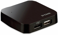 Vorschau: D-LINK USB-Hub DUB-H4, 4-port, USB 3.0