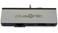 Vorschau: PLUSONIC USB-C Adapter PSUC0165, 5in1