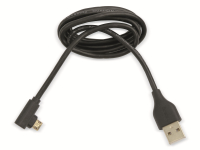 Vorschau: Hama USB 2.0 Kabel 54545, 1 m, USB-A/Micro-USB, abgewinkelt
