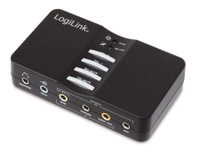 Vorschau: LogiLink 7.1 Kanal USB 2.0-Soundbox UA0099