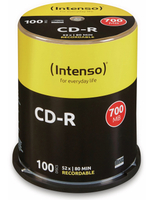 Vorschau: INTENSO CD-R Spindel, 100 Stück