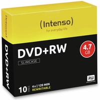 Vorschau: DVD+RW Intenso Slim Case