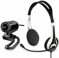 Vorschau: Hama HD-Webcam Digital Eye II Pro 53956, mit Headset