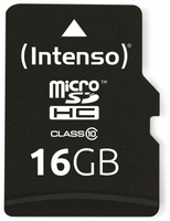 Vorschau: INTENSO MicroSDHC Card 3413470, 16 GB