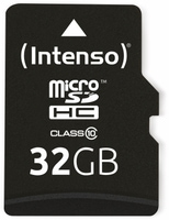 Vorschau: INTENSO MicroSDHC Card 3413480, 32 GB