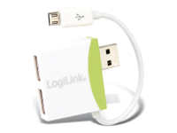 Vorschau: LogiLink USB 2.0 Hub mit Micro-USB Abzweigkabel
