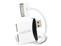 Vorschau: LogiLink USB 2.0 Hub mit Dock-Connector Abzweigkabel