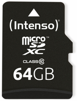 Vorschau: Intenso MicroSDXC Card 3413490, 64 GB