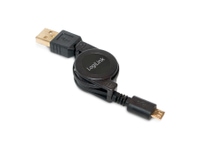 Vorschau: USB 2.0 Kabel USB-A/Micro-USB, 0,75 m, Aufrollautomatik
