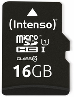Vorschau: INTENSO MicroSDHC Card 3423470, UHS-I, 16 GB