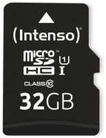 Vorschau: INTENSO MicroSDHC Card 3423480, UHS-I, 32 GB