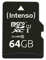 Vorschau: INTENSO MicroSDXC Card 3423490, UHS-I, 64 GB