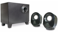 Vorschau: LOGILINK 2.1 Stereo-Lautsprecher SP0045, schwarz