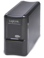 Vorschau: LOGILINK 2-Bay USB 3.0 HDD-Gehäuse UA0154A, SATA 3