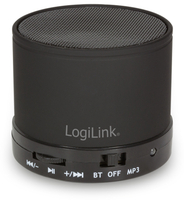 Vorschau: LogiLink Bluetooth Lausprecher mit MP3 Player schwarz