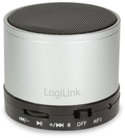 Vorschau: LogiLink Bluetooth Lautsprecher mit MP3 Player silber
