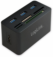 Vorschau: LOGILINK USB 3.0 Cardreader CR0042, 3x USB-A