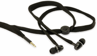 Vorschau: LogiLink Headset HS0025 STRING, Ohrhörer, 3,5mm Klinke, schwarz