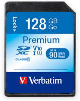 Vorschau: VERBATIM SDXC Card Premium, 128 GB, Class 10