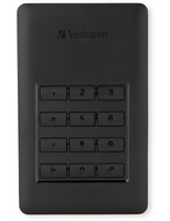 Vorschau: VERBATIM USB3.0 HDD Secure Portable, Keypad, 1 TB, schwarz