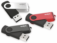 Vorschau: VERICO USB 2.0 Stick 3er Pack, 64 GB