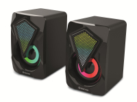 Vorschau: DENVER Gaming-Lautsprecher GAS-500, 2x 3 W, mit Lichtfunktion