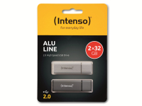 Vorschau: INTENSO USB-Stick Alu Line, 2x 32 GB