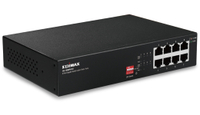 Vorschau: Edimax PoE Netzwerk-Switch GS-1008PL V2, Gigabit, 8-Port, 70 Watt