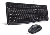 Vorschau: LOGITECH USB-Tastatur- und Maus-Set MK120, schwarz