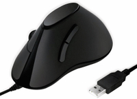 Vorschau: LOGILINK Ergonomic-Maus ID0158, USB, vertical, schwarz