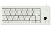 Vorschau: CHERRY USB-Tastatur G84-4400, mit Trackball, grau