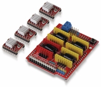 Vorschau: JOY-IT Controllerboard CNC mit 4x A4988 Motortreiber für Arduino Uno