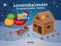 Vorschau: FRANZIS Adventskalender, 67344, Programmieren lernen