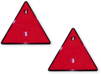 Vorschau: LAS Dreieck-Reflektor-Set, rot, 2 Stück